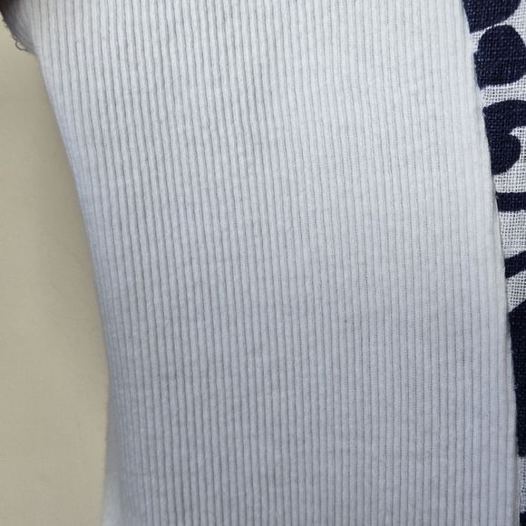 Gigi Moda Italy Sardinia Linen Cap Sleeve Floral Lagenlook Midi Shift Dress O/S - Picture 9 of 13